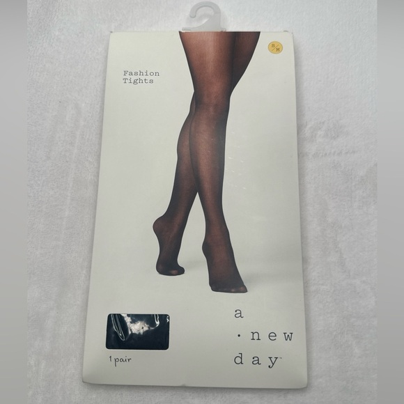 a new day Accessories - A New Day Black Fashion Tights women’s size S/M